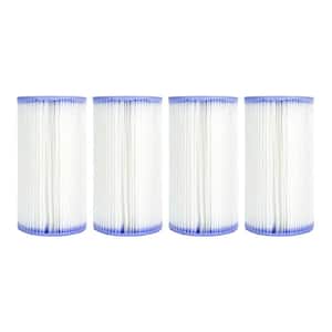 4.25 in. Dia Type A Pool Replacement Filter Cartridge (4-Pack)