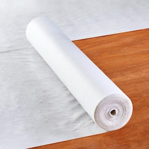 Carpet Protection Film, 39 in. x 100 ft. Floor and Surface Shield, Easy to Cut Simple Installation Fiber Fabric Car Mat