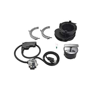Evolution Cover Control Batch Feed Adaptor Kit for InSinkErator Power and Advanced Series Garbage Disposals