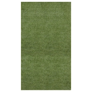 Evergreen Collection 7 ft. x 43 ft. Indoor/Outdoor Green Realistic Feel Artificial Grass Runner Rug,6 ft. 6 in. x 43 ft.