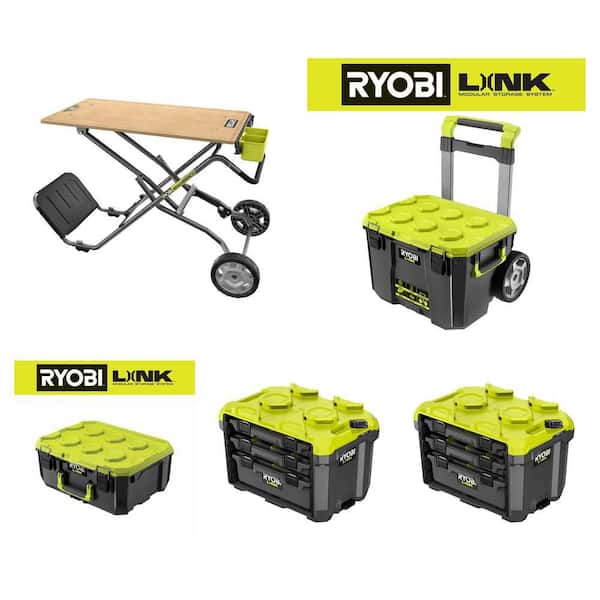 SPEEDBENCH Rolling Tool Box and SlotBox Organizer Kit (2-Piece)