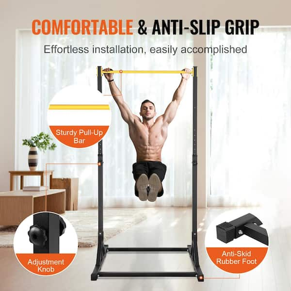 Wall Mounted Pull Up selling Bar Multi-Grip Dip Bar Multifunctional Power Tower Exercise