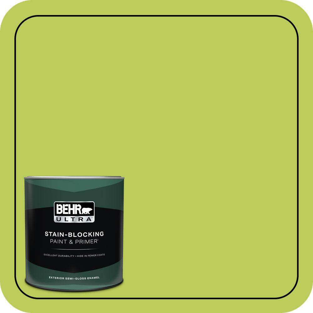1 qt. #410B-5 Hidden Meadow Semi-Gloss Enamel Exterior Paint & Primer price history on PriceWatchPro