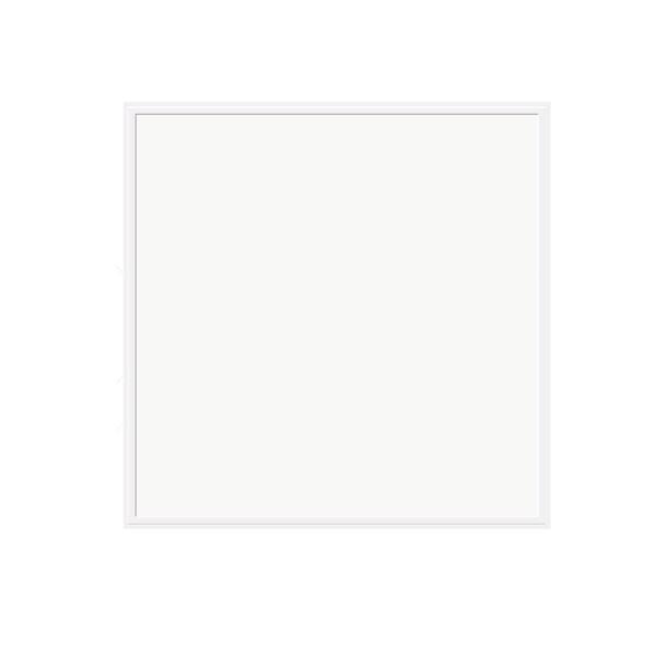 J&H LED 2x2 Panel Light 45-Watt White Integrated LED Dimmable Semi-Flushmount