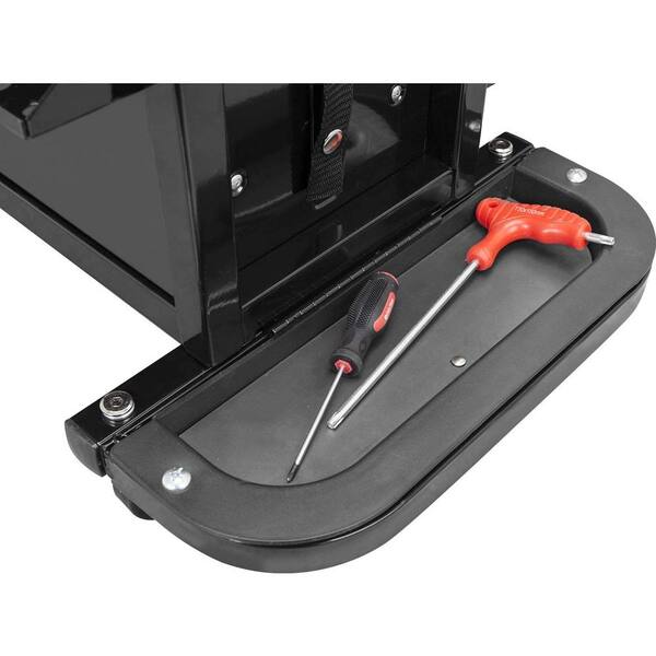 NEW WORKSHOP GARAGE GARDEN SHED CREEPER SEAT BLACK/RED WITH TOOL TRAY 