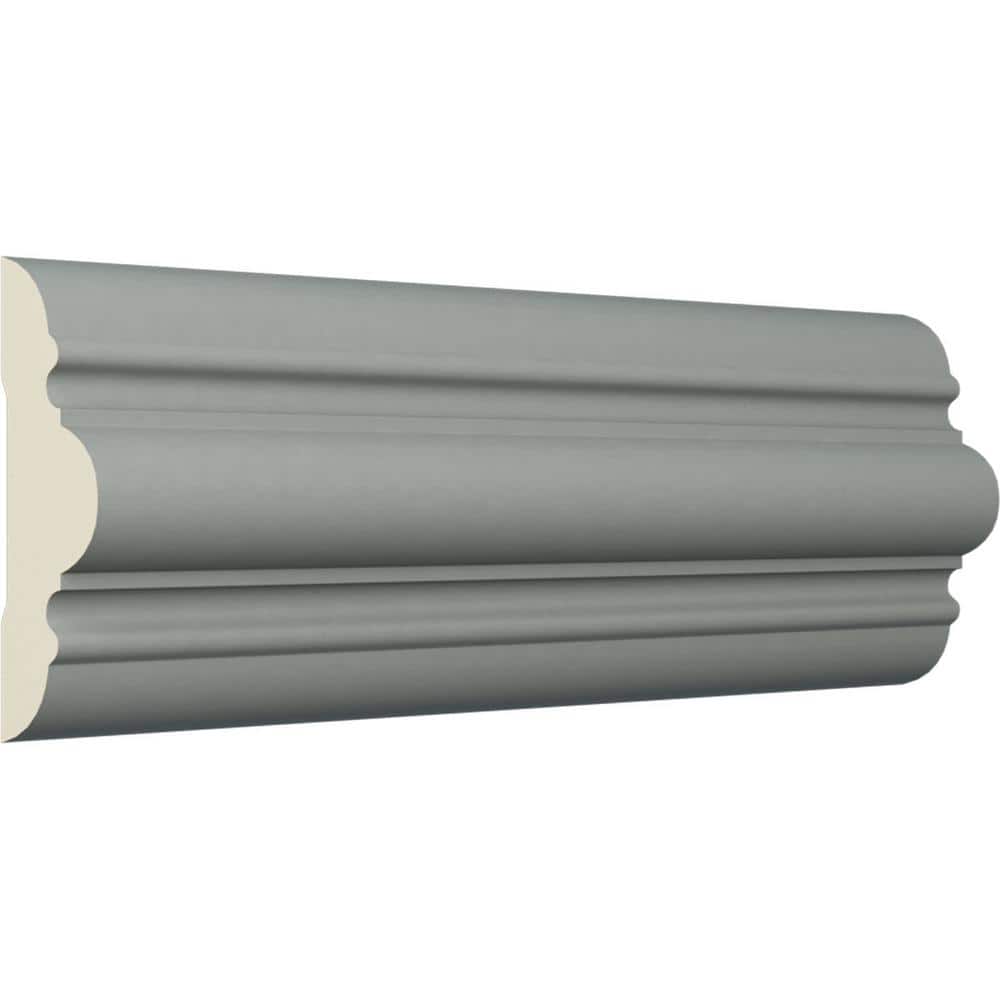Kepler Primed Polyurethane Decorative Chair Rail Moulding