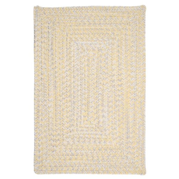 Home Decorators Collection Marilyn Tweed Sunflower 7 ft. x 9 ft. Braided Area Rug