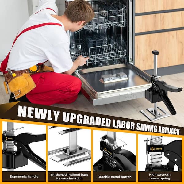 NVNOO 12 Lever Arm Lifter Drywall Panel Hoist for Wall Tile