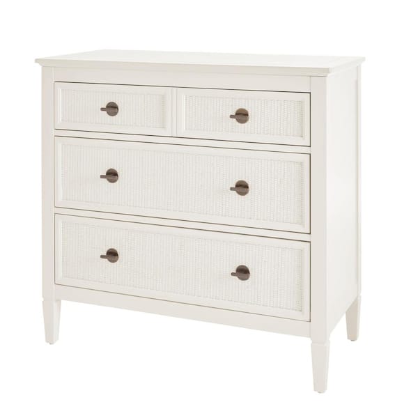 Home Decorators Collection 48 in. Rectangular Ivory 3 Drawer