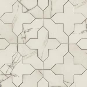 Istanbul Squire Shield Day with Day Cross 6 in. x 8-3/8 in. Porcelain Floor and Wall Tile (9.12 sq. ft. /Case)