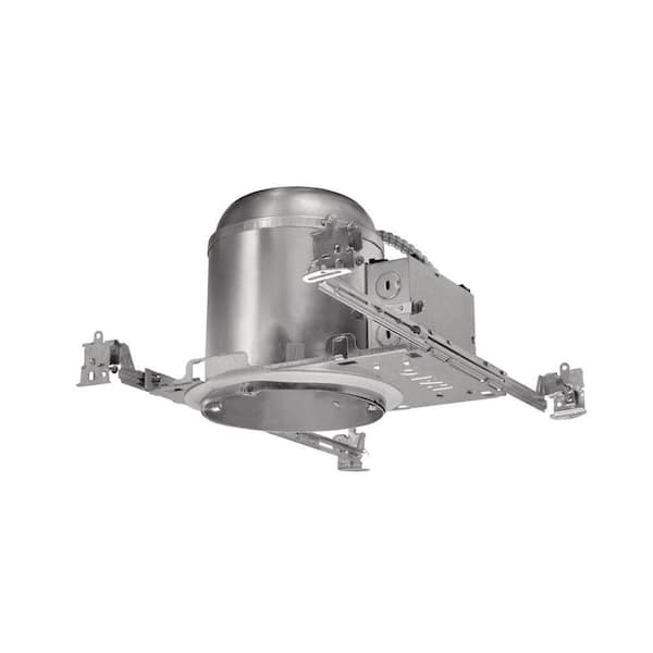 HALO H750 6 in. Aluminum LED Recessed Lighting Housing for New Construction Ceiling, T24 Rated, Insulation Contact, Air-Tite