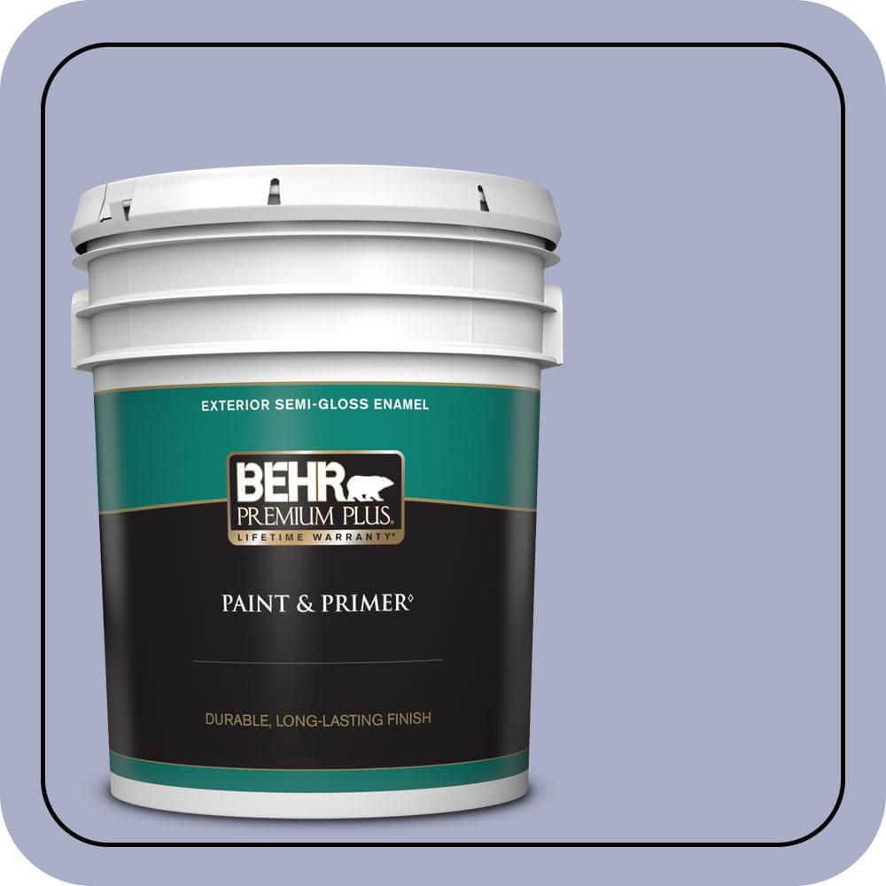 5 gal. #S540-3 Meadow Phlox Semi-Gloss Enamel Exterior Paint & Primer price history on PriceWatchPro