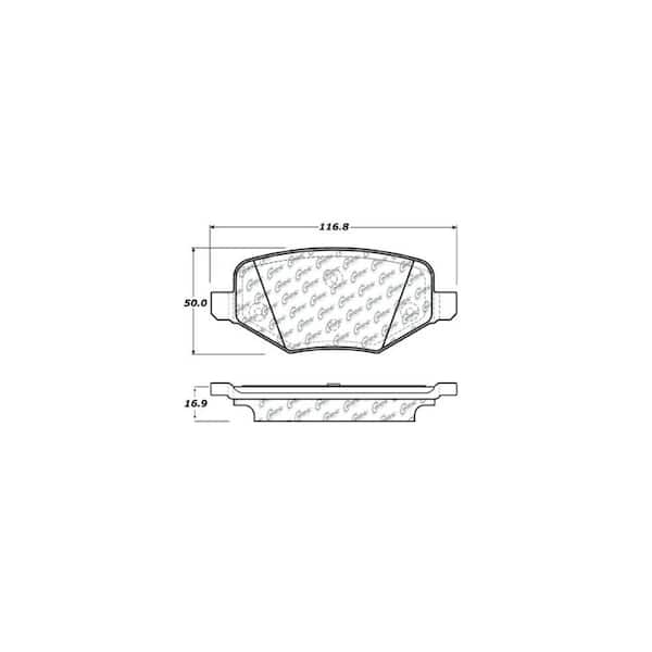 Centric Parts Disc Brake Pad Set