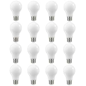 60-Watt Equivalent A19 Dimmable ENERGY STAR Frosted Filament LED Light Bulb Soft White (16-Pack)
