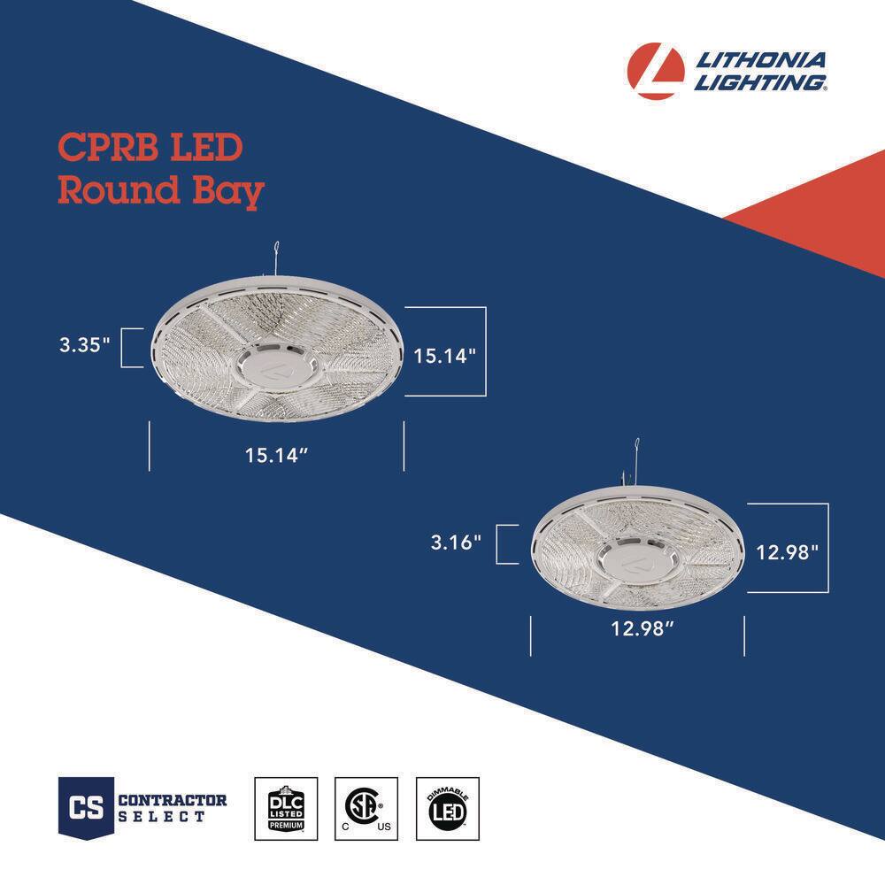 Modern Dimmable LED Ceiling Light with Remote Control, White Polycarbonate Shade