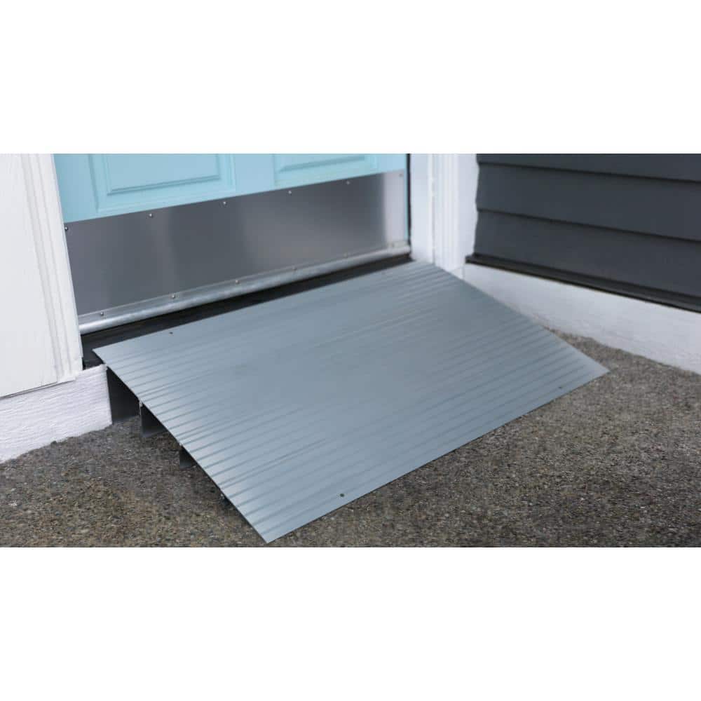 EZ-ACCESS 6" Slip-Resistant Aluminum Modular Entry Ramp