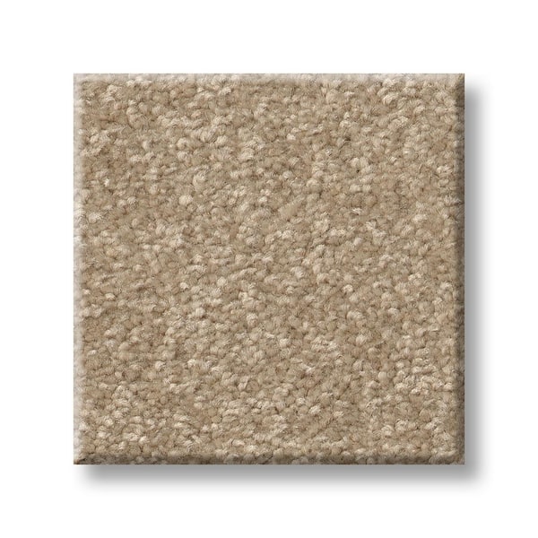 Lifeproof 8 in. x 8 in. Texture Carpet Sample - Blakely III -Color Rattan