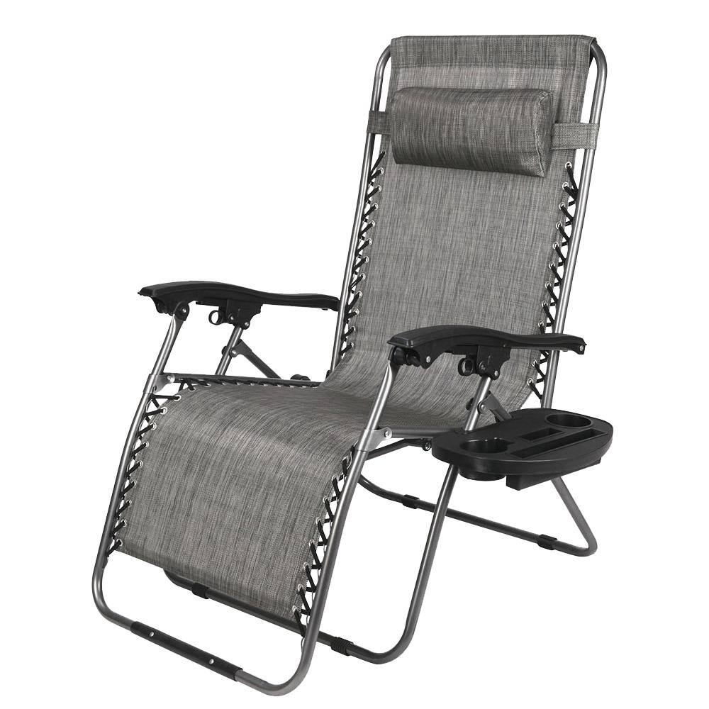 Winado Oversized Zero Gravity Metal, Oversized Zero Gravity Chair With Cup Holder