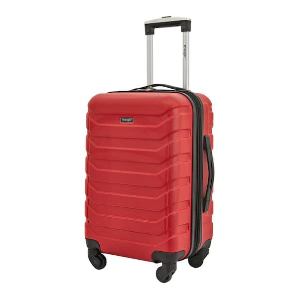 Wrangler 4-Piece Red Hardside Verticals Set and 2-Packing Cubes  WR-61004N-600 - The Home Depot