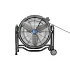 24 in. BLDC Air Circulator High Velocity Floor Fan, 115-Volt