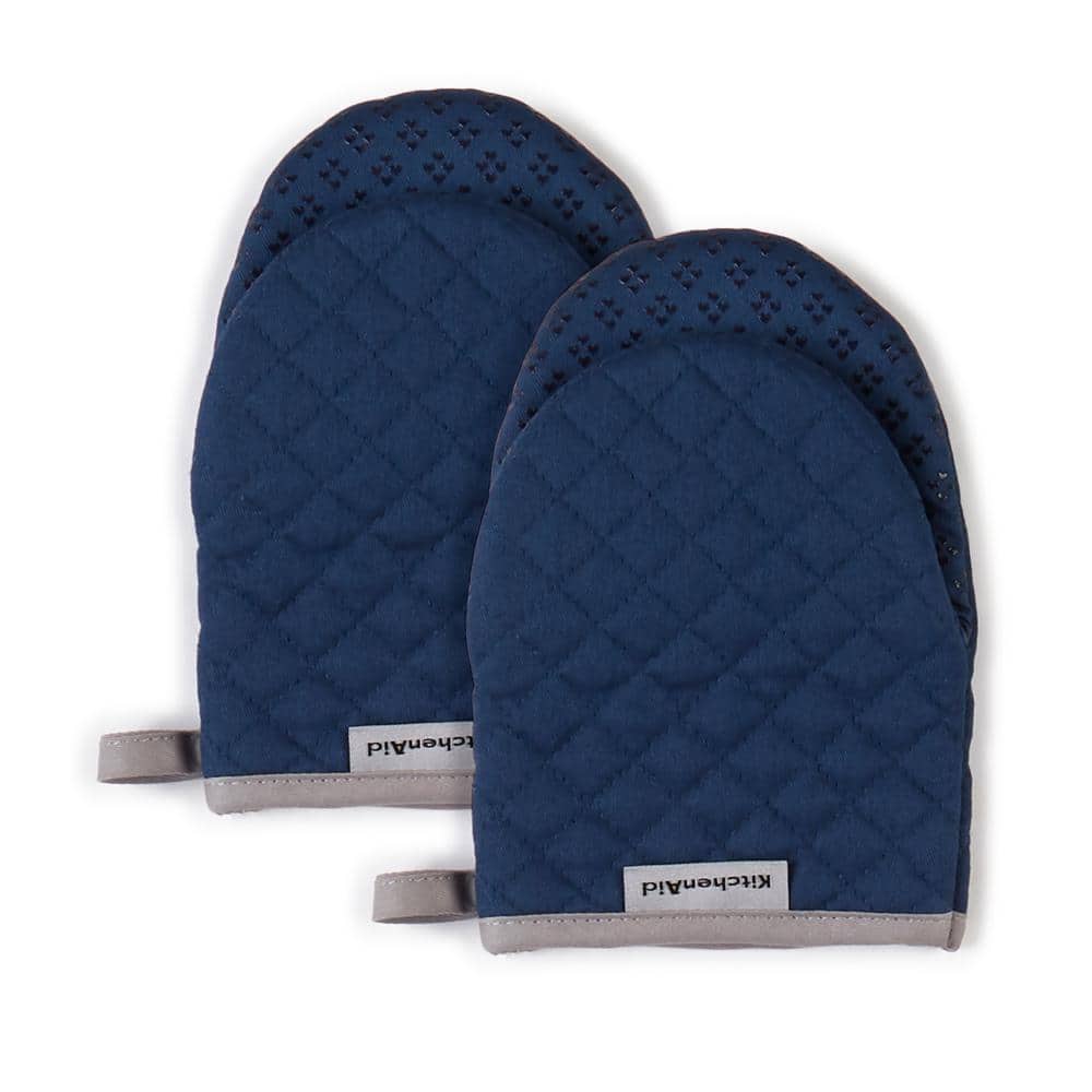 KitchenAid Asteroid Silicone Grip Beet Oven Mitt Set (2-Pack)  O2010054TDKAA1 48RD - The Home Depot