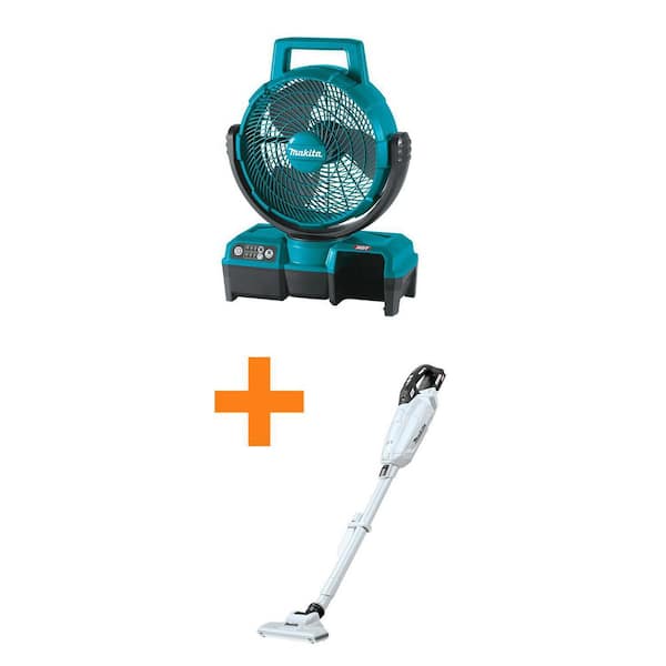40V Max XGT Cordless 9-1/4 in. Fan, Tool Only with bonus 40V max XGT Brushless 4-Speed Compact Stick Handheld Vacuum