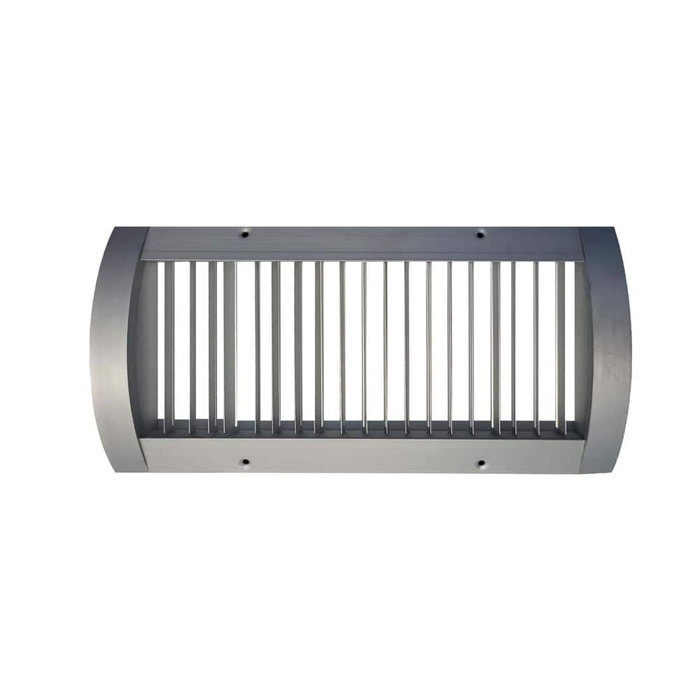 14 in. W x 6 in. H Anodized Adjustable Single Deflection Radius Mount Diffuser/Grille for 16 in. Dia Spiral Pipe price history on PriceWatchPro