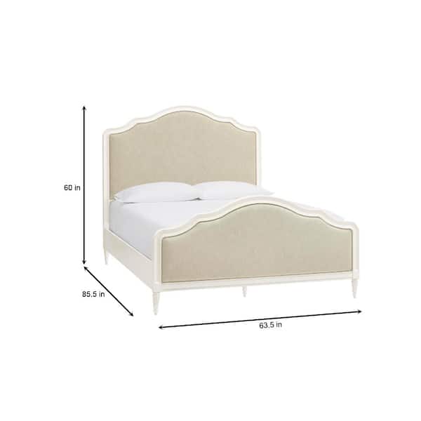Home Decorators Collection Ashdale Ivory Queen Bed Hd 003 Qbd Iv - Home Decorators Queen Headboards