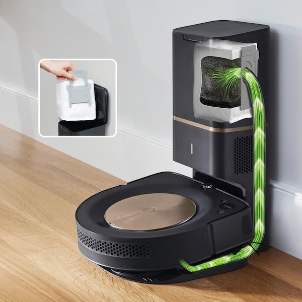 iRobot Roomba s9+ (9550) Self-Emptying Robot Vacuum – Smart ...