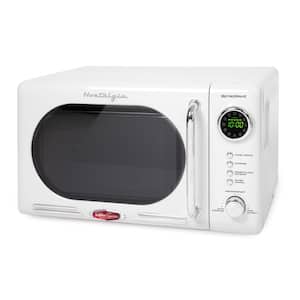 Nostalgia Retro 0.7 cu. ft. 700-Watt Countertop Microwave Oven in
