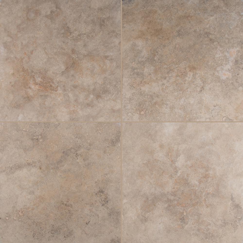 Take Home Tile Sample - Noche Premium 4 in. x 4 in. Honed Travertine Floor and Wall Tile price history on PriceWatchPro
