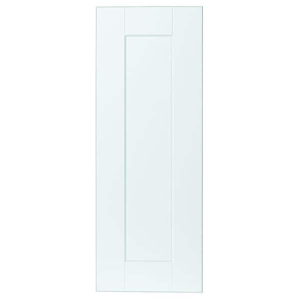 Hampton Bay Shaker 11 in. W x 29.37 in. H Wall Cabinet Decorative End Panel in Satin White