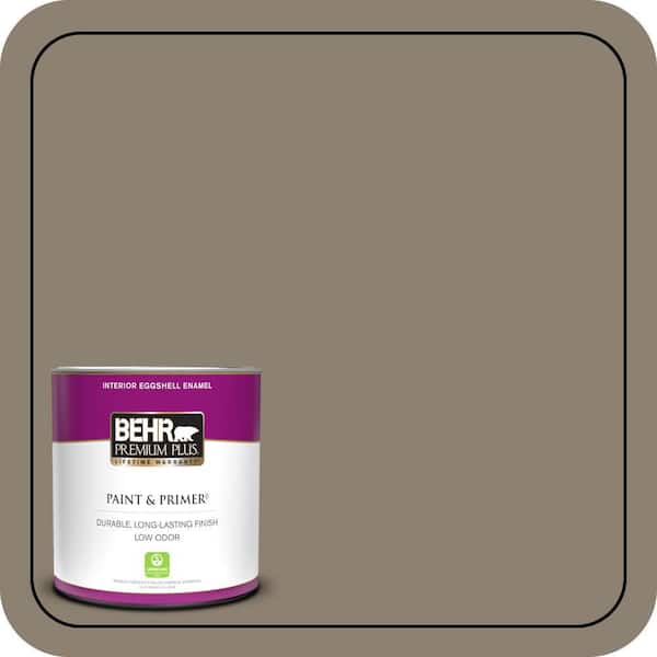 BEHR PREMIUM PLUS 1 qt. #720D-5 Mocha Accent Eggshell Enamel Low Odor Interior Paint & Primer