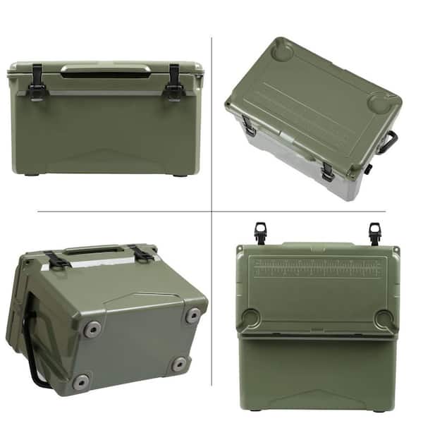 MOEPISY 25 qt. Rotomolded Cooler, Built to Stand up to The Rigors