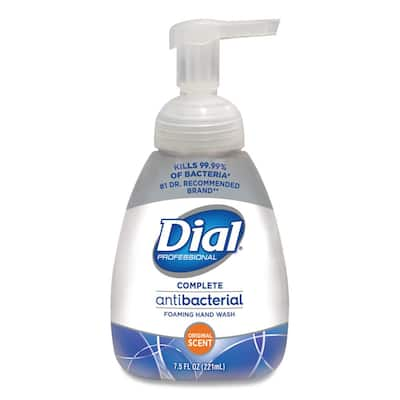 Dial antibacterial foam hot sale