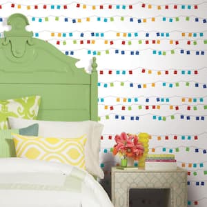 Lanterns Peel and Stick Wallpaper (Covers 28.29 sq. ft.)