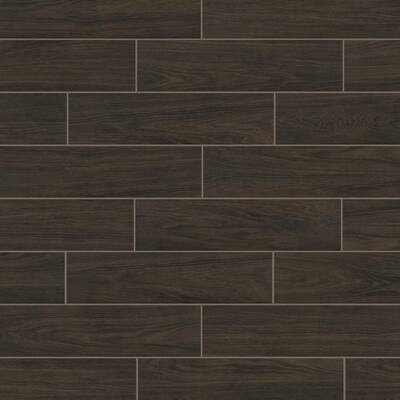 Florida Tile Home Collection Burlington Walnut 6 in. x 24 ...