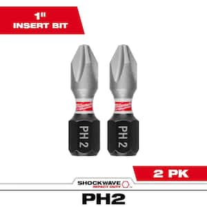 Milwaukee SHOCKWAVE Impact Duty 1 in. Phillips #3 Alloy Steel