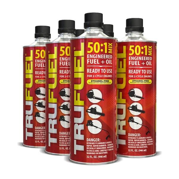 6-Pack Pre Mixed Fuel 50:1 2-Cycle Engine Oil Ready-To-Use Weed Eater Blower New 