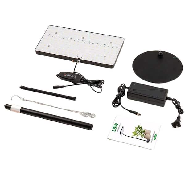 Vrbgify Full Spectrum Grow Lights for Indoor Plants Lamp with 214 LEDs, Timer 4/8/12H, 6 Dimmable Levels, Height Adjustable