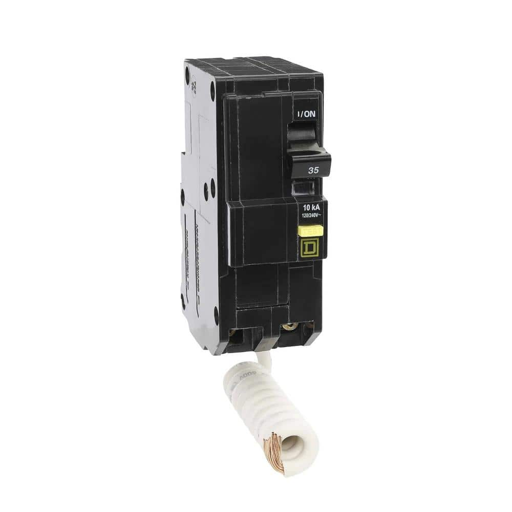 Square D QO 35 Amp 2-Pole GFCI Circuit Breaker QO235GFIC - The Home Depot