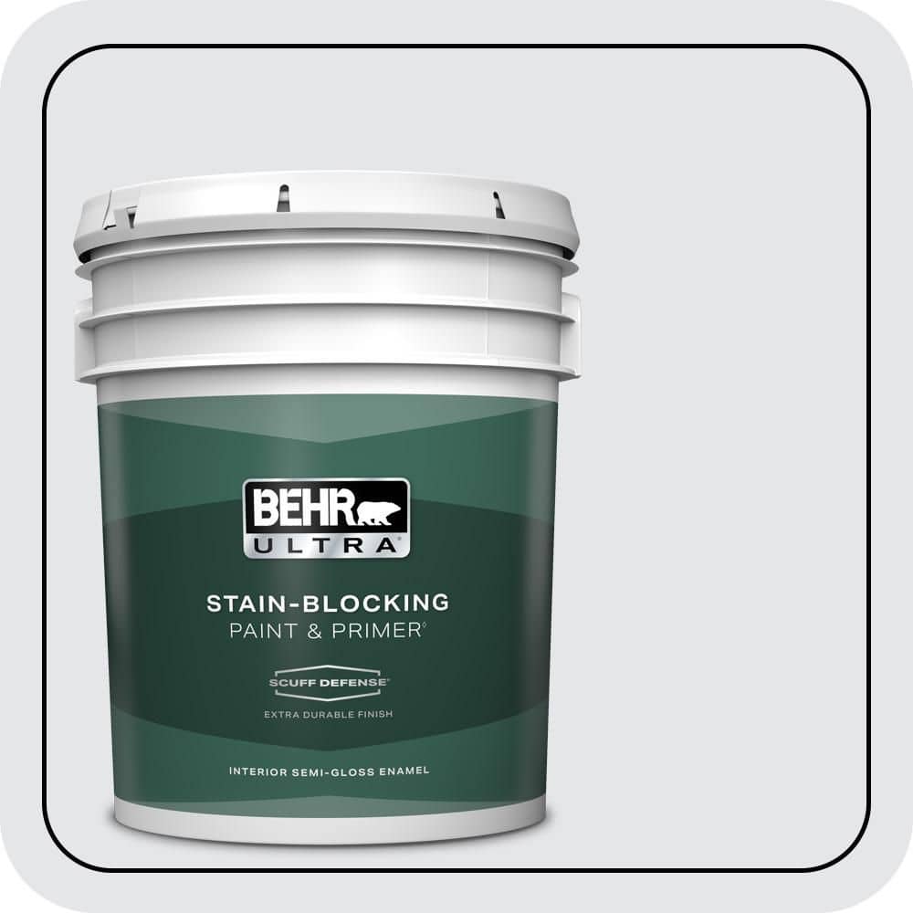5 gal. #620E-1 Lily Lavender Extra Durable Semi-Gloss Enamel Interior Paint & Primer price history on PriceWatchPro