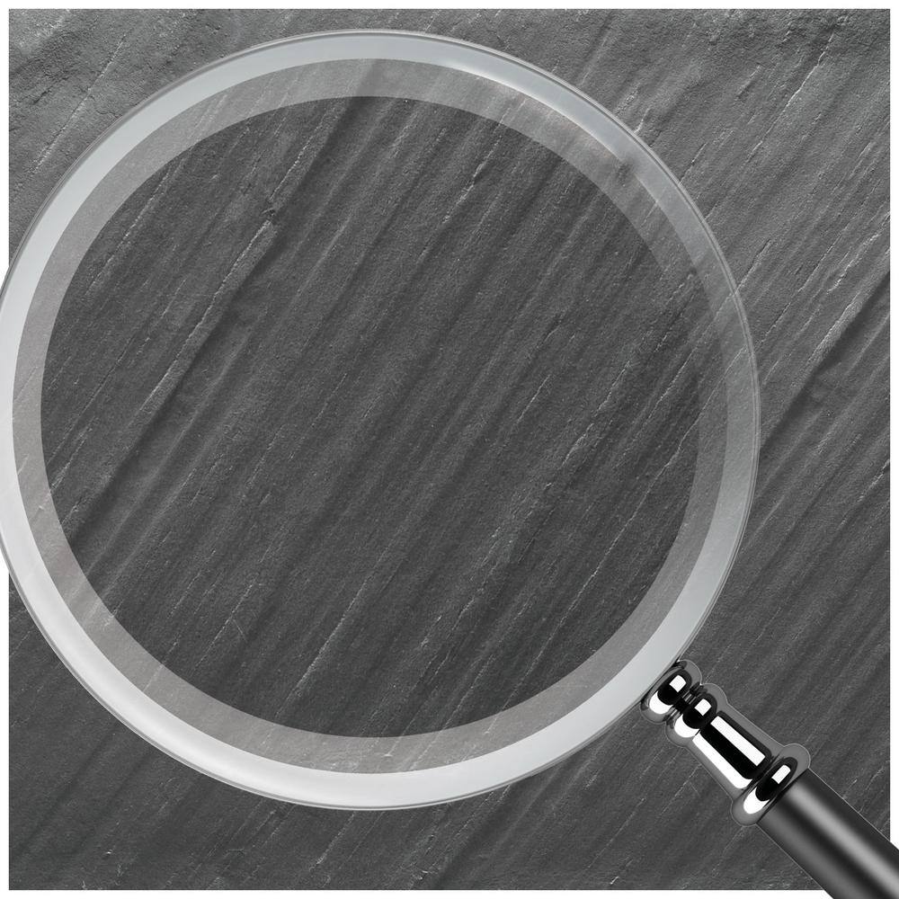 11 in. x 4 in. Black Sample Slate Thin and Flexible Stone Sheet Wall Tile price history on PriceWatchPro