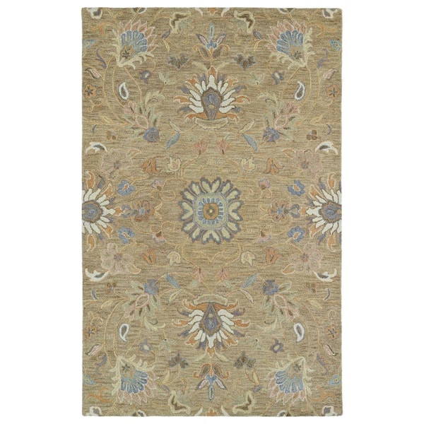 Kaleen Helena Light Brown 10 ft. x 14 ft. Area Rug