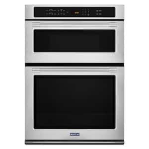 30 in. Electric Wall Oven with Built-In Microwave in Fingerprint Resistant Stainless Steel