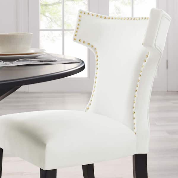 Modway curve deals fabric dining chair