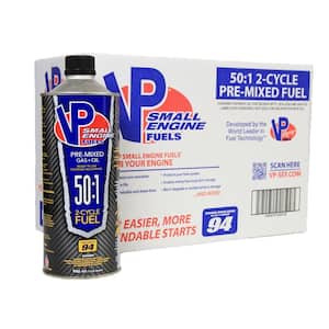 VP Small Engine Fuel 50:1 Pre-mixed 94 Octane Ethanol Free (8-Pack)