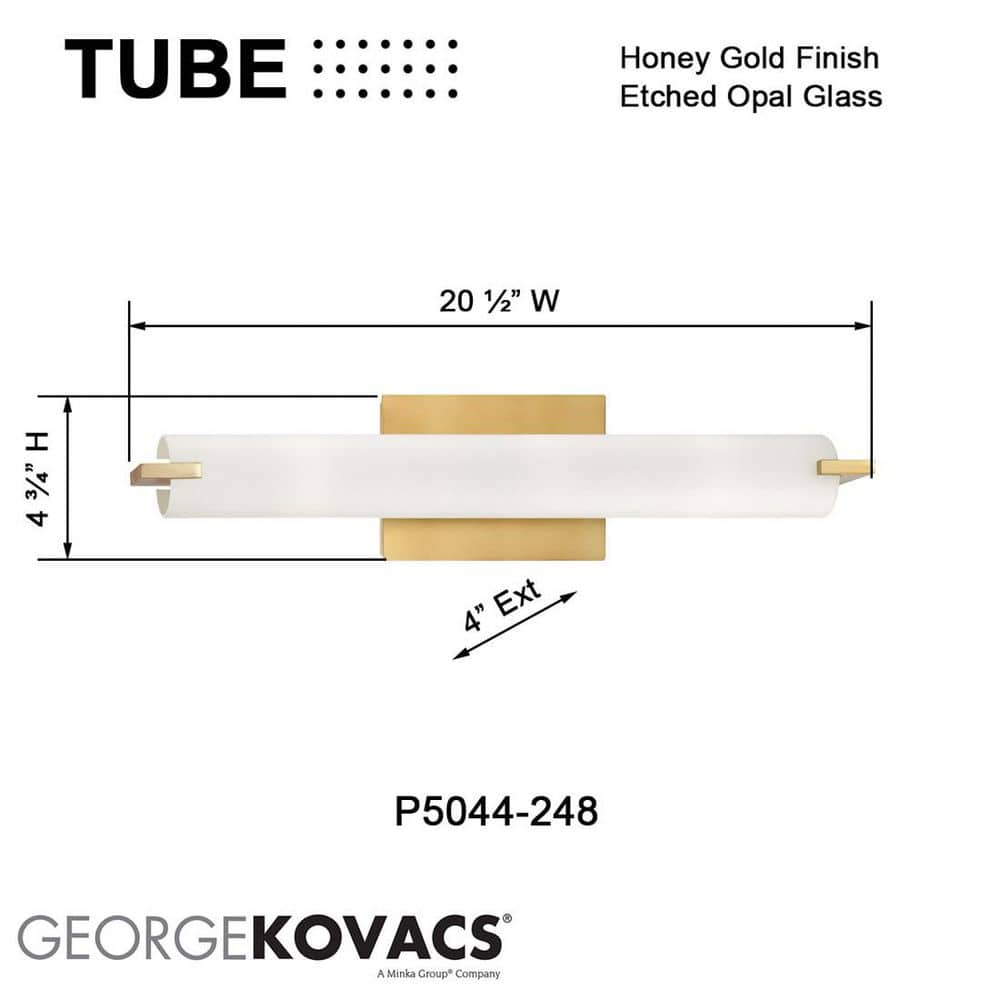 Honey Gold Etched Opal Glass 3-Light Wall Sconce
