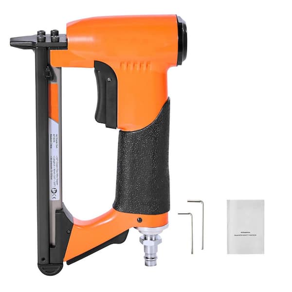 Pneumatic Staple Gun, 21 Gauge Air Upholstery Stapler for 80 Series Staples 1/2 in. Crown 1/4-5/8 in. Length, Max 150PCS