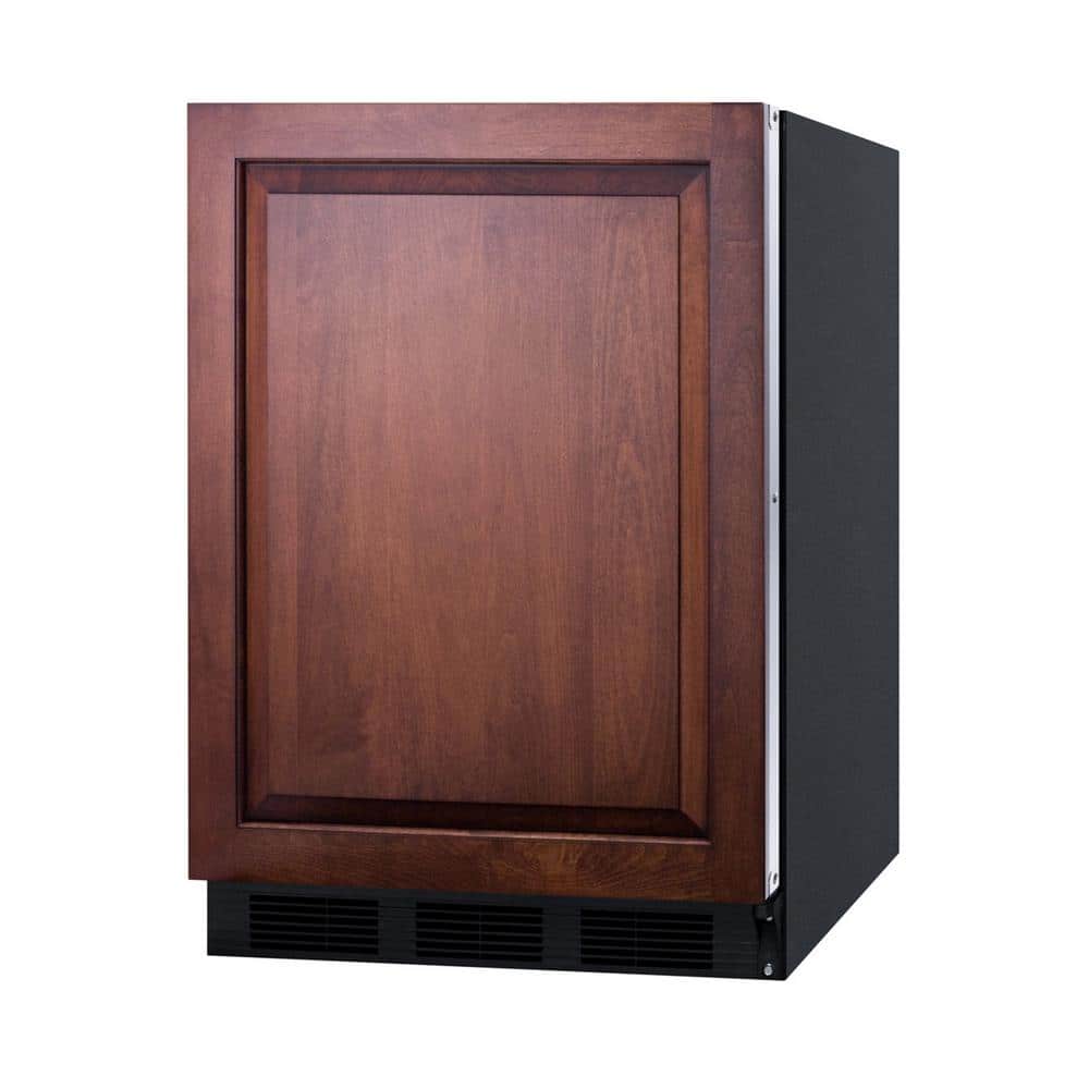 Summit 24" Compact ADA Compliant Built-in All-Refrigerator with Custom Panel Option